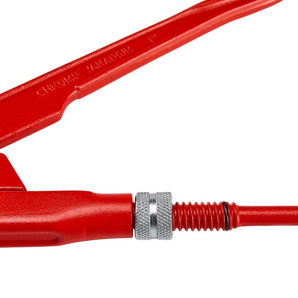 Pittsburgh 15 in. Swedish Pattern Pipe Wrench – Chrome Vanadium, 45° Jaw