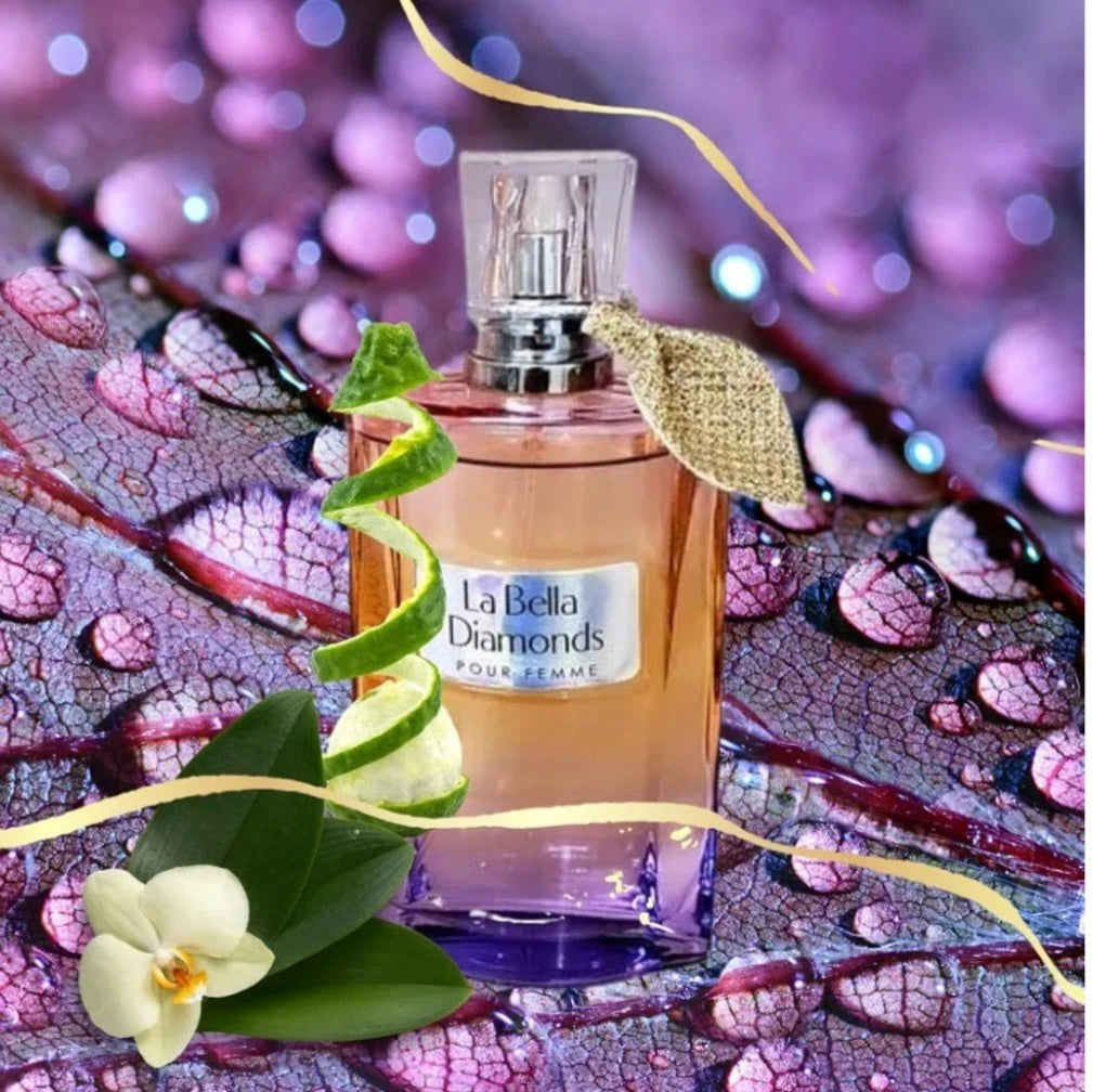 La Bella Diamonds Pour Femme Eau de Parfum – Natural Spray, 100 ml / 3.4 fl.oz.