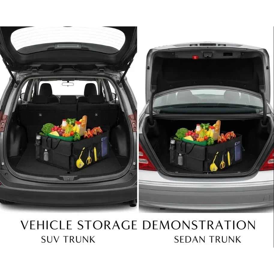 Winners Circle Car Trunk Organizer 9 Compartimentos 100lb Impermeable Plegable.