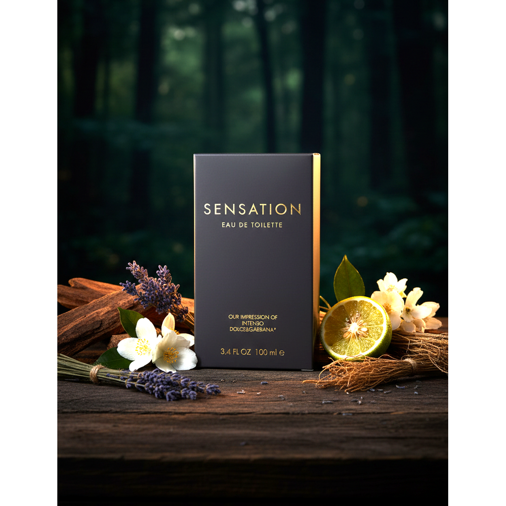 Sensation Men Eau de Toilette – Vaporisateur Spray, 100 ml / 3.4 fl.oz.