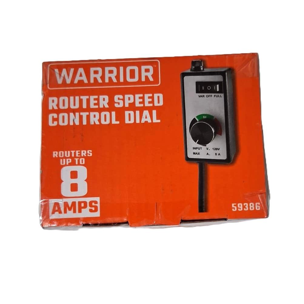 Warrior Router Speed Control Dial – 120V, 8 Amps, Variable Speed Converter