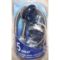 Olivia Gray 5-Spray Shower Head & Handheld Shower Set – 3-Way Diverter