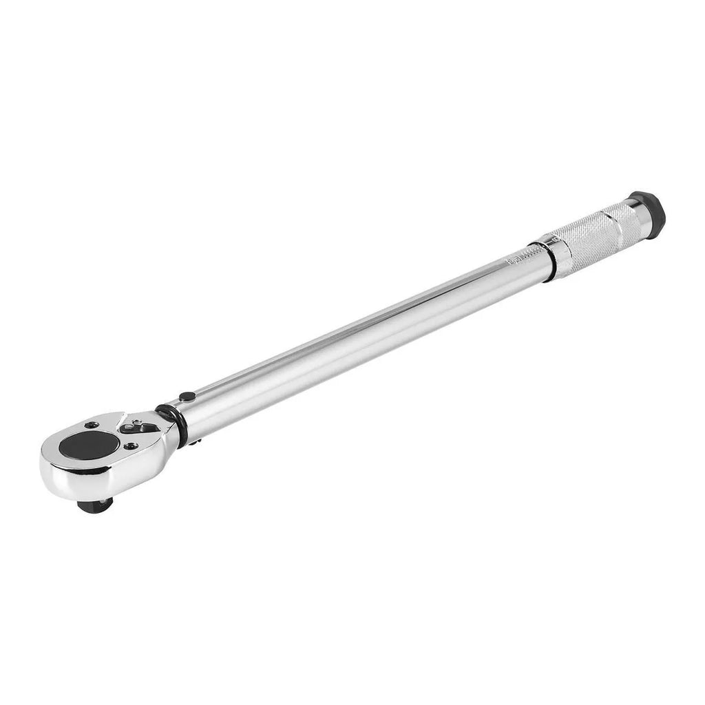 Pittsburgh 1/2" Drive Click Torque Wrench – 10–150 ft-lbs, Reversible, Storage Case