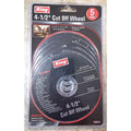 Discos de Corte Metal 4-1/2" King – Pack 5 Piezas | Carburo de Silicio Reforzado | Acero Inox, Cobre y Aluminio | 13,300 RPM