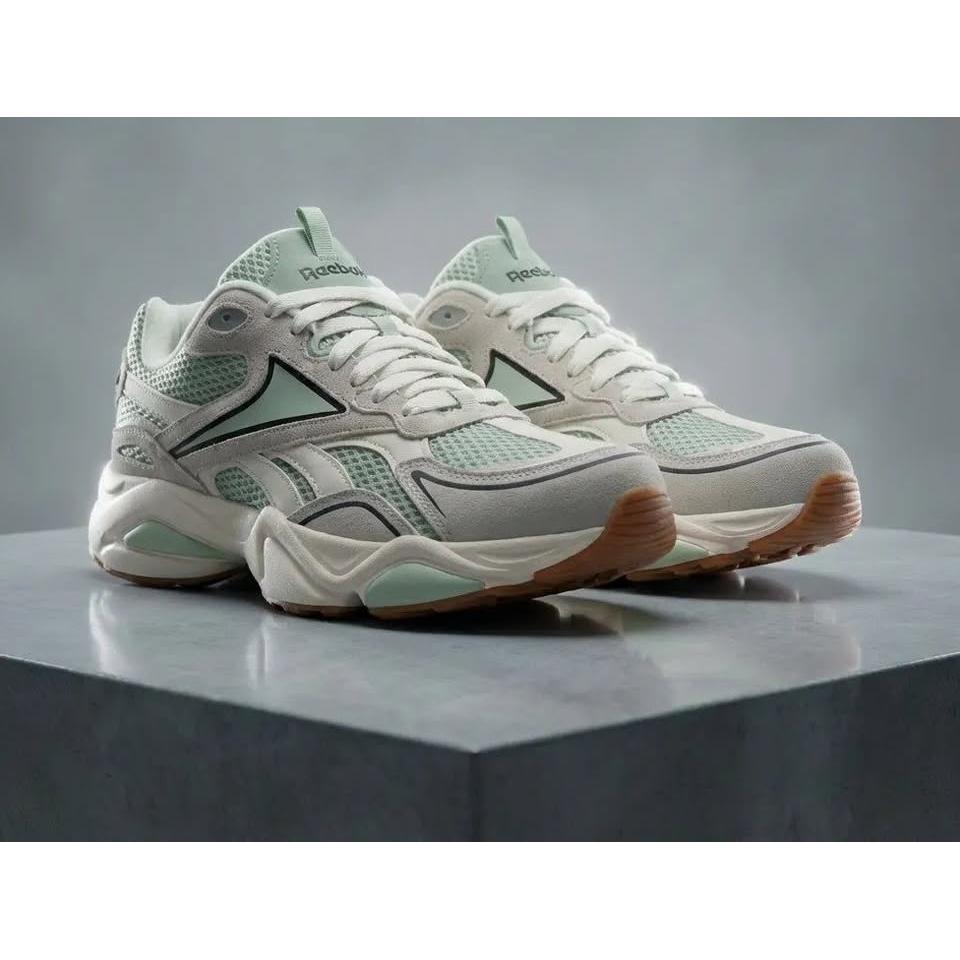 Reebok Nanoflex TR 2 – Tenis Deportivo Blanco Crema/Verde Menta/Gum Tallas 9.5 y 11