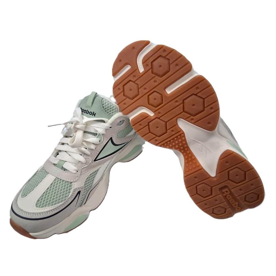 Reebok Nanoflex TR 2 – Tenis Deportivo Blanco Crema/Verde Menta/Gum Tallas 9.5 y 11