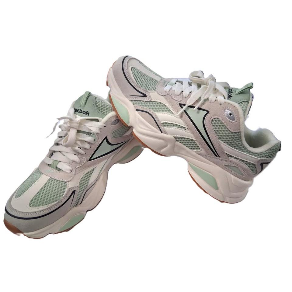 Reebok Nanoflex TR 2 – Tenis Deportivo Blanco Crema/Verde Menta/Gum Tallas 9.5 y 11