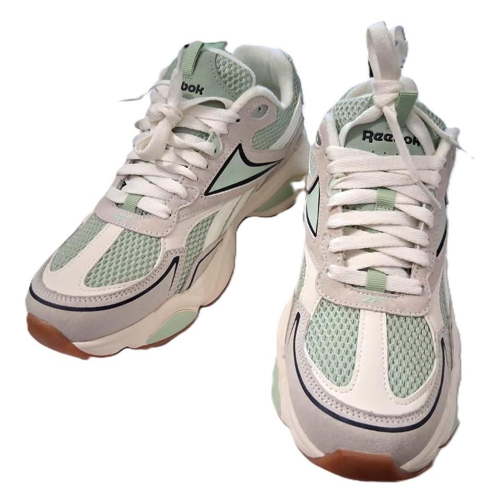 Reebok Nanoflex TR 2 – Tenis Deportivo Blanco Crema/Verde Menta/Gum Tallas 9.5 y 11