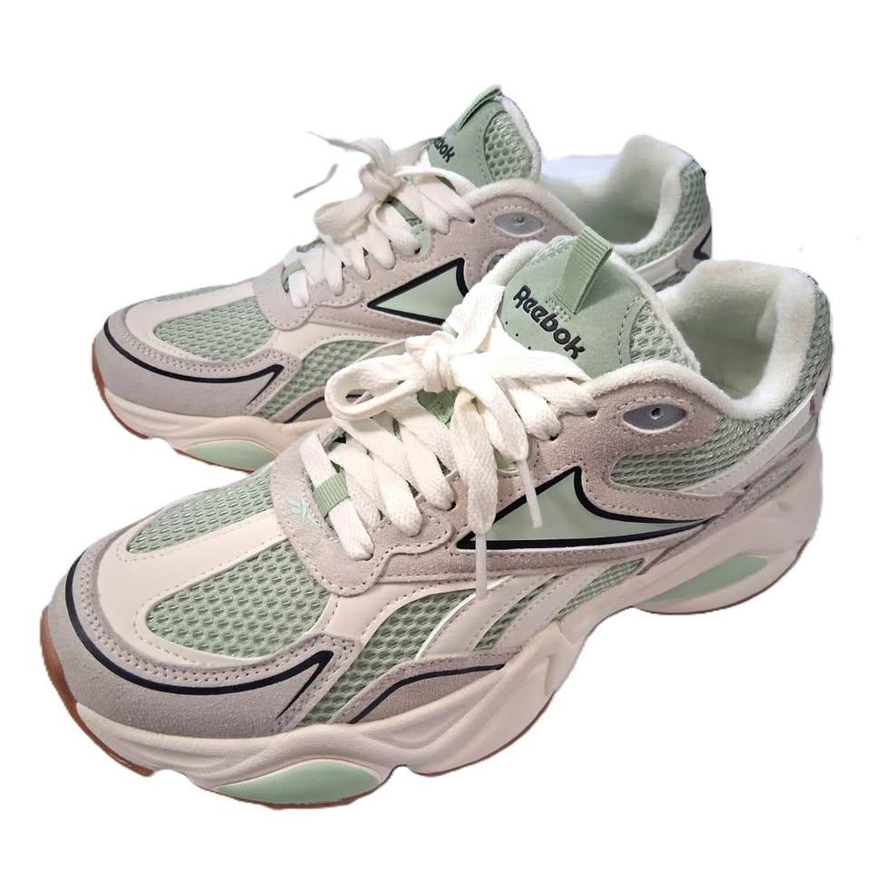 Reebok Nanoflex TR 2 – Tenis Deportivo Blanco Crema/Verde Menta/Gum Tallas 9.5 y 11