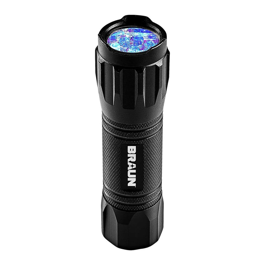 Linterna LED detectora de fugas UV BRAUN