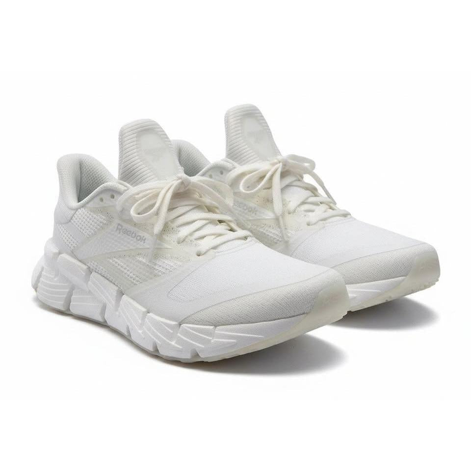 Reebok Zig Kinetica 3 – Tenis Deportivo Triple Blanco/Crema – Talla US 10