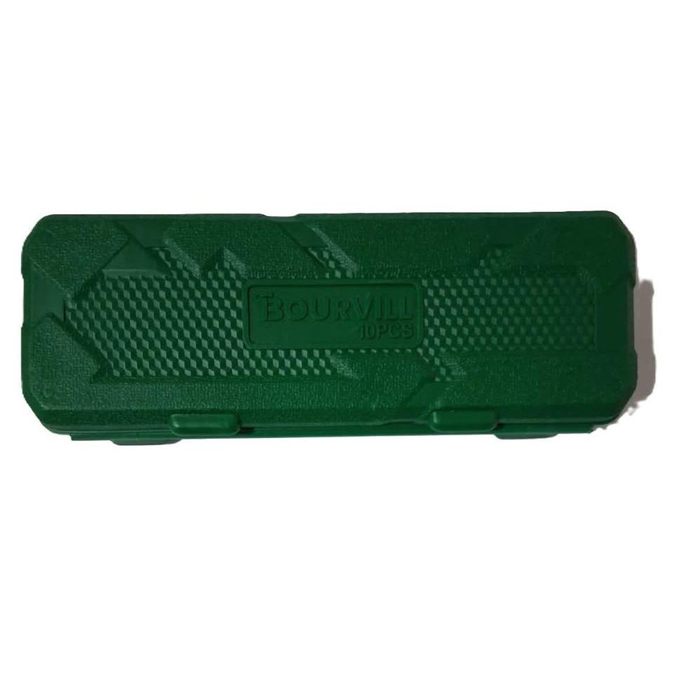 Bourvill 10-Piece Deep Impact Socket Set – 1/2" Drive (Metric)