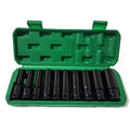 Bourvill 10-Piece Deep Impact Socket Set – 1/2" Drive (Metric)