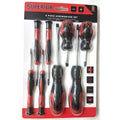 Superior 8-Piece Screwdriver Set – Cr-V, Comfort Grip