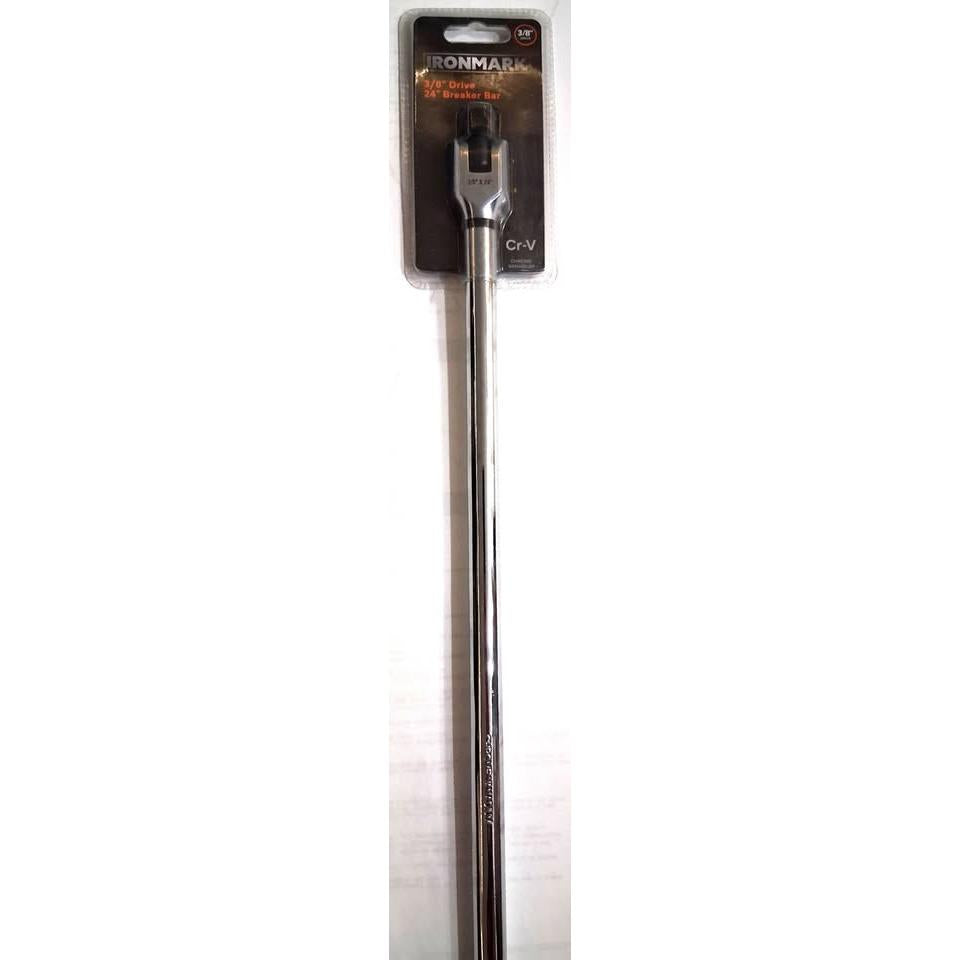 Ironmark Barra de Fuerza 3/8" Drive 24" (61 cm) — Cabeza Giratoria 180° Acero Cr-V ANSI