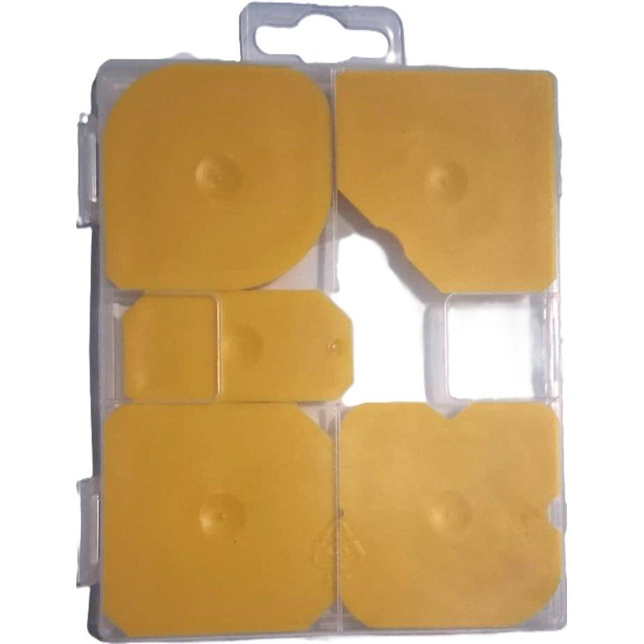 Iron Wolf Tile Grout Scrapers – Set of 5