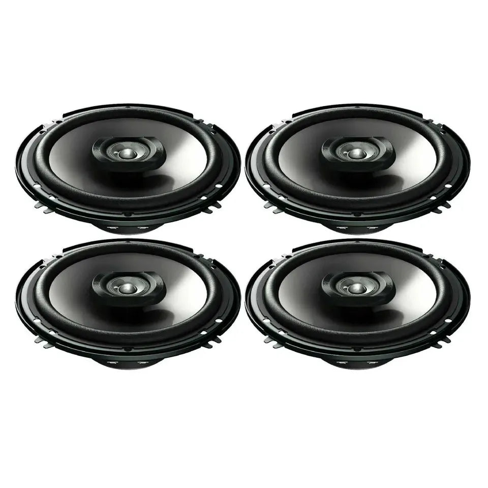 Pioneer TS-165P 6.5" 2-Way Coaxial Car Speakers – 4-Pack (2 Pairs), 200W Peak