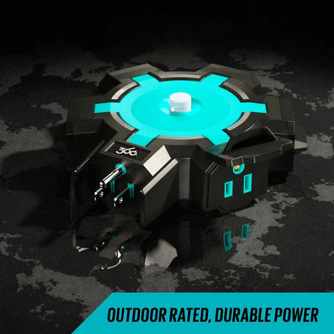 Adaptador 5 Tomas Heavy Duty Exterior 360 PowerHub XL – 15A 125V 1875W