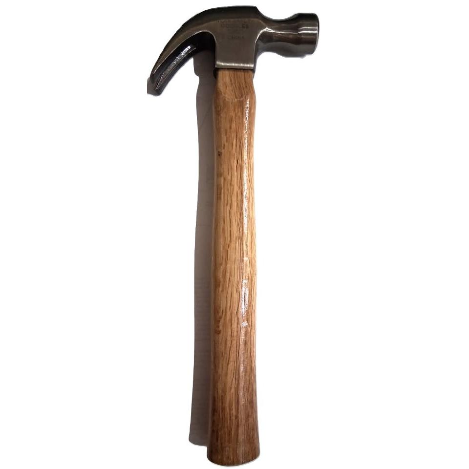 tNeck 16 oz Claw Hammer – Drop-Forged Steel, Wood Handle