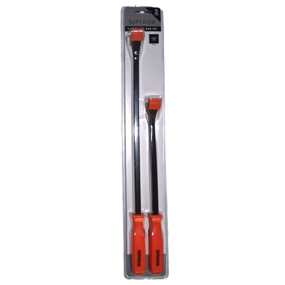 Superior 2-Piece Pry Bar Set – 12.5" & 17.5"