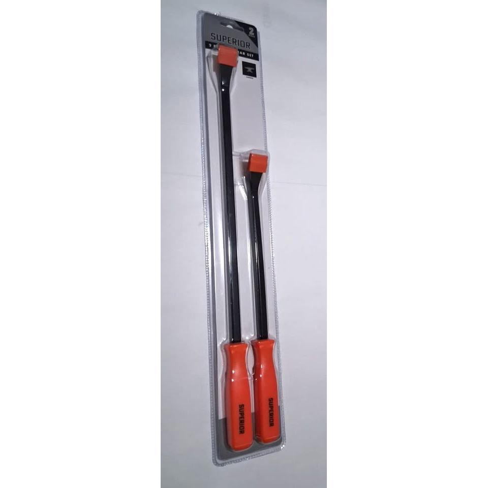 Superior 2-Piece Pry Bar Set – 12.5" & 17.5"