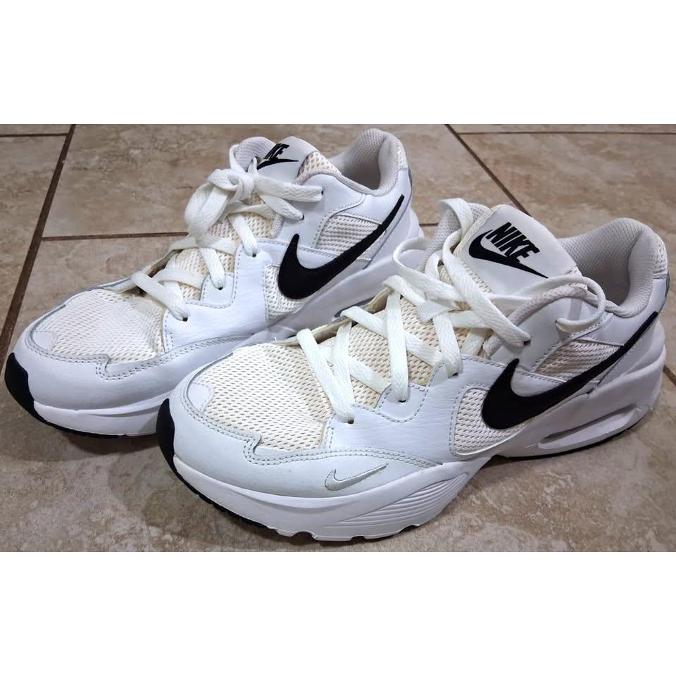 Nike Air Max Fusion – Tenis Originales Blanco/Negro/Gris Plateado Talla 11.5