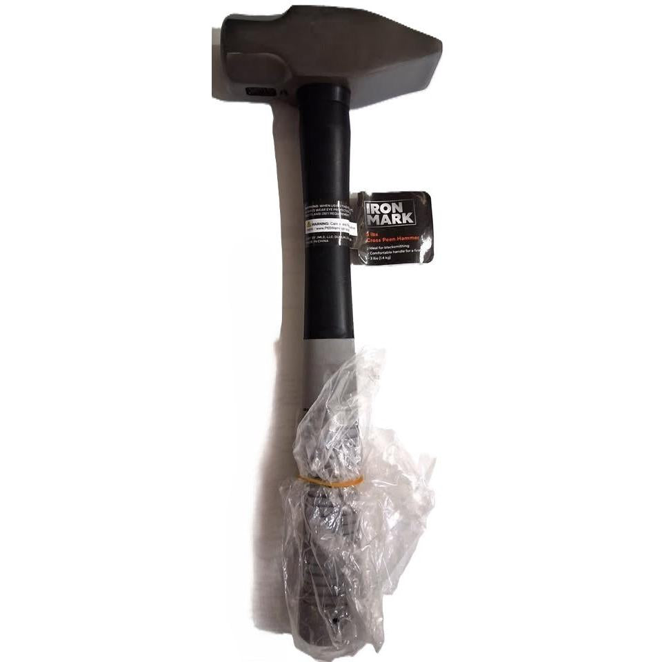 Iron Mark 3 lb Cross Peen Hammer – Blacksmithing, Fiberglass Handle