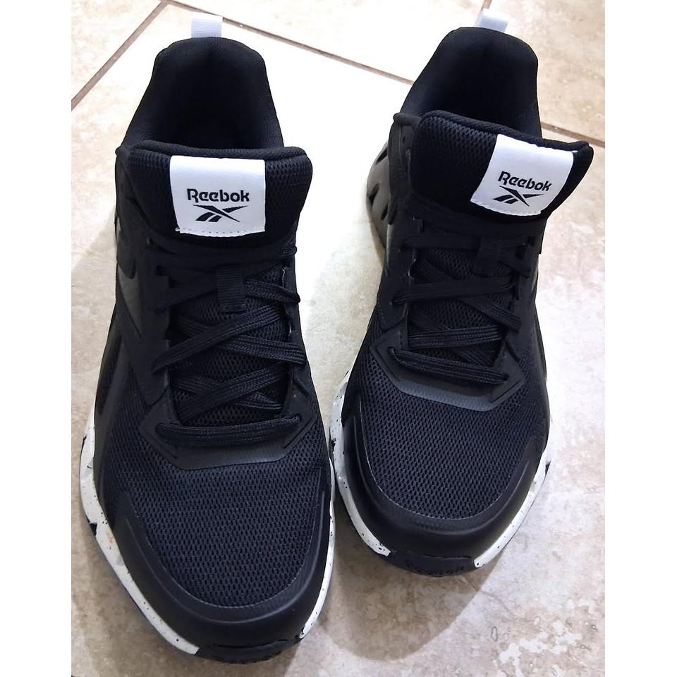 Reebok Zig Dynamica – Tenis Deportivo Hombre Negro/Blanco – Tallas US 10 y 10.5