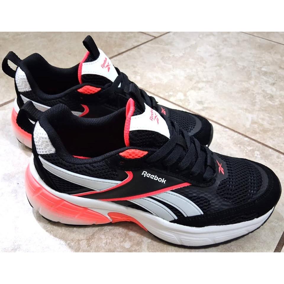 Reebok Energen Run 2 – Tenis Running Mujer Negro/Coral Neón/Blanco