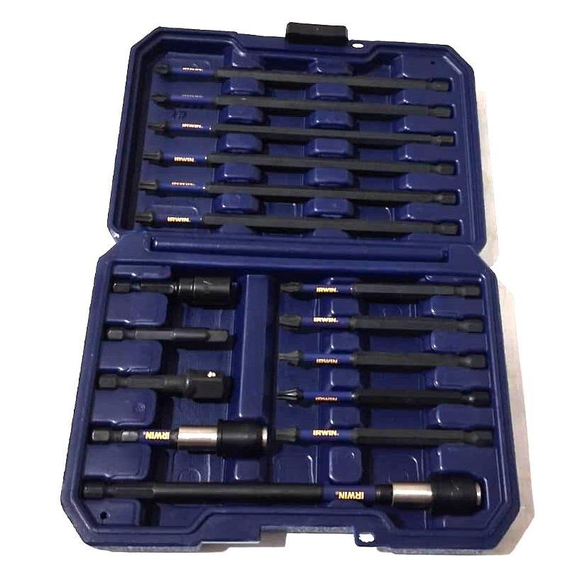 IRWIN IMPACT Screwdriver Bit Set – 16 Pieces (IWAF1316)