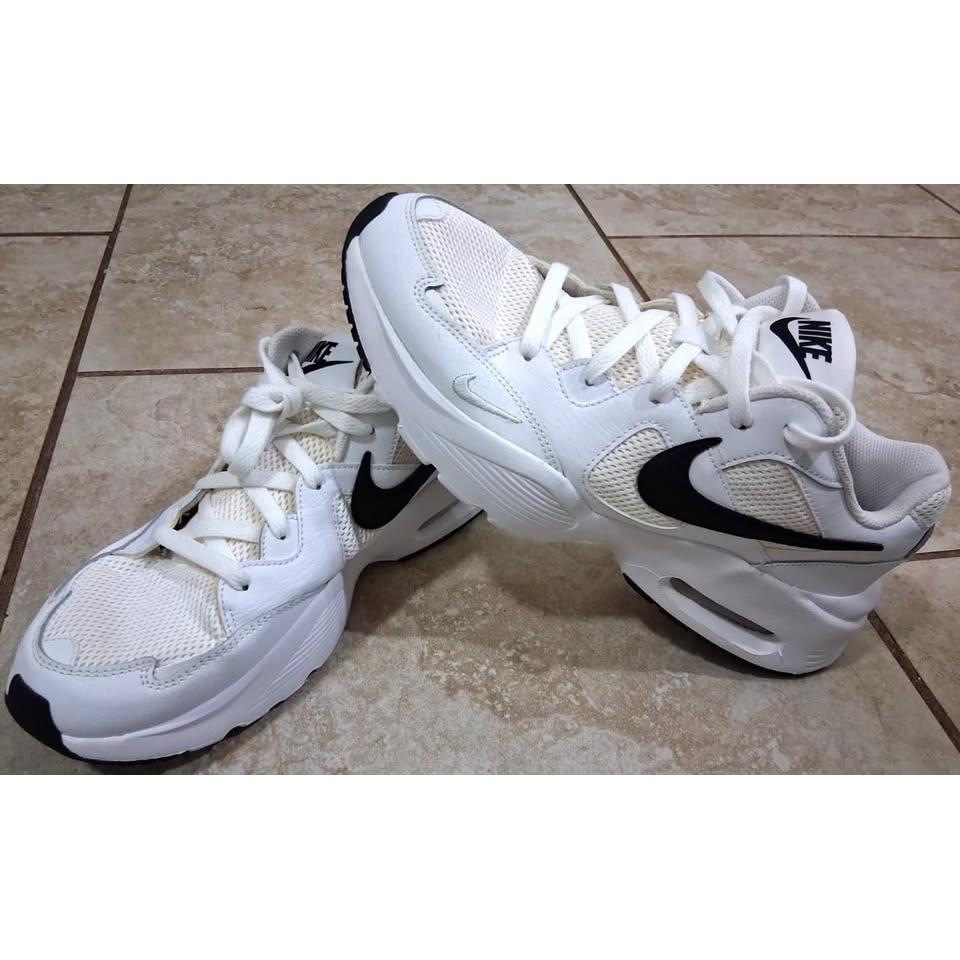Nike Air Max Fusion – Tenis Originales Blanco/Negro/Gris Plateado Talla 11.5