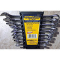 OLYMPIA TOOLS Juego 9 Llaves Combinadas Métrico Cr-V Pulidas 7mm a 19mm