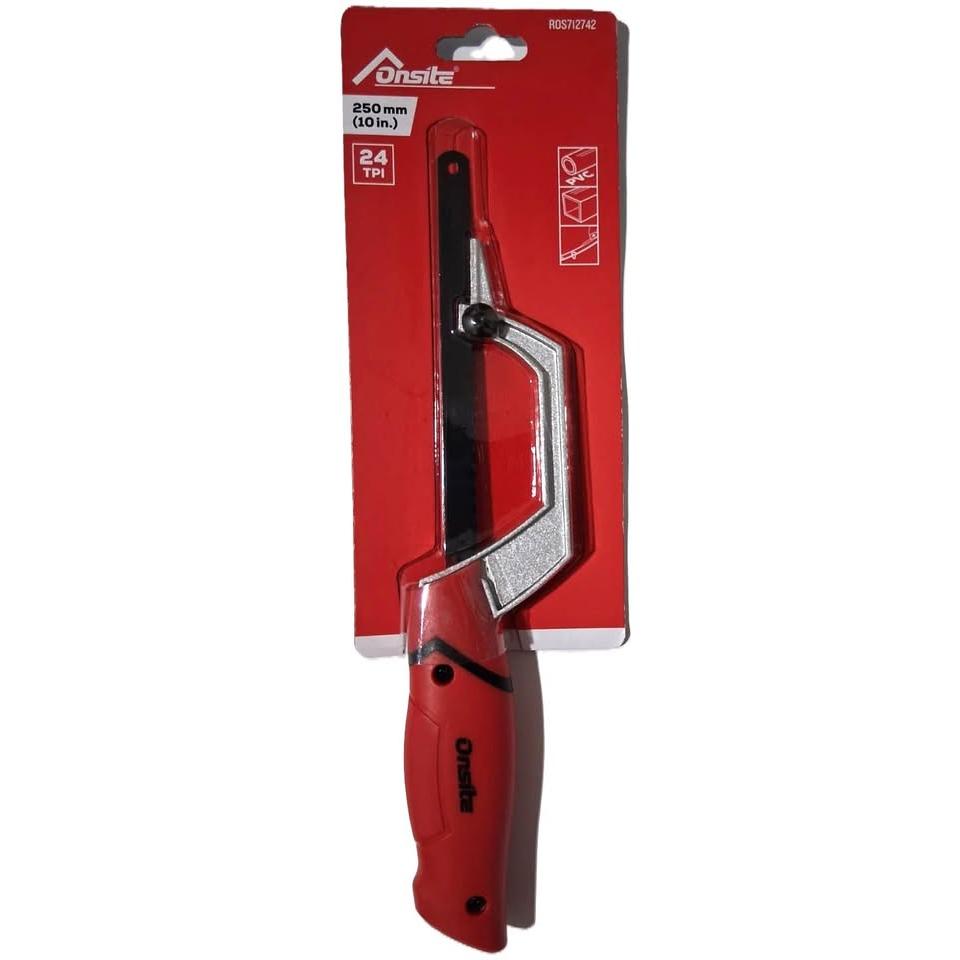 Onsite 10" Mini Hacksaw – 250mm, 24 TPI (RDS712742)