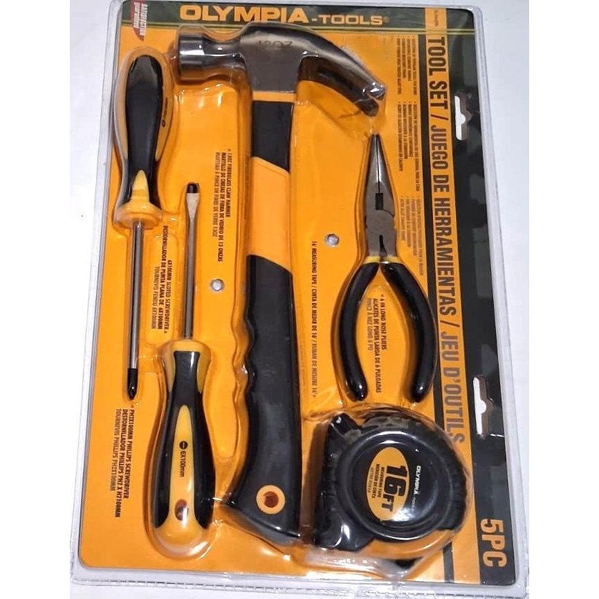 Olympia Tools 5-Piece Tool Set – Home Repair Kit