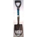 bloom Mini Round Point Shovel – Carbon Steel Blade, Fiberglass D-Handle