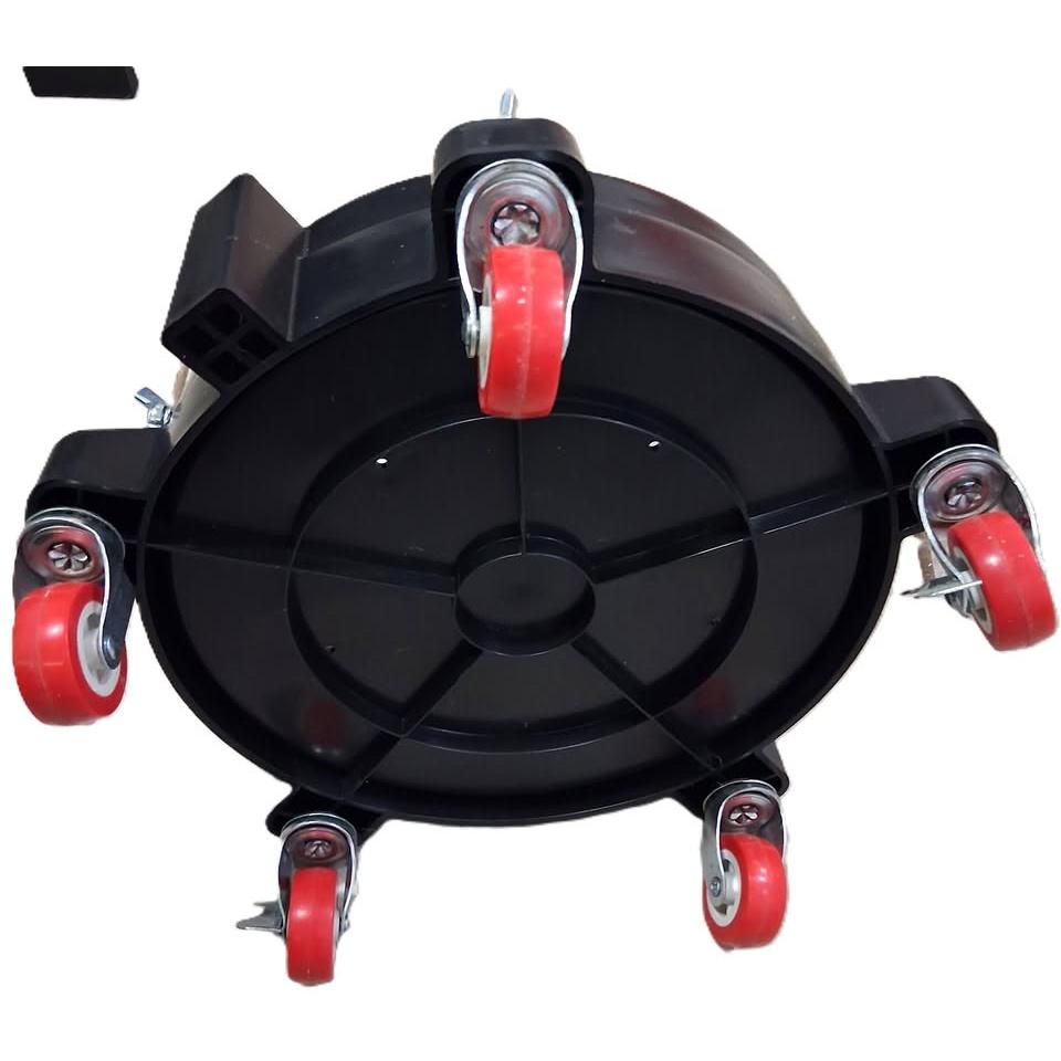 Auto Drive Carrito Cubeta Lavado Auto — 5 Ruedas Heavy-Duty 2" Poliuretano Bucket Trolley