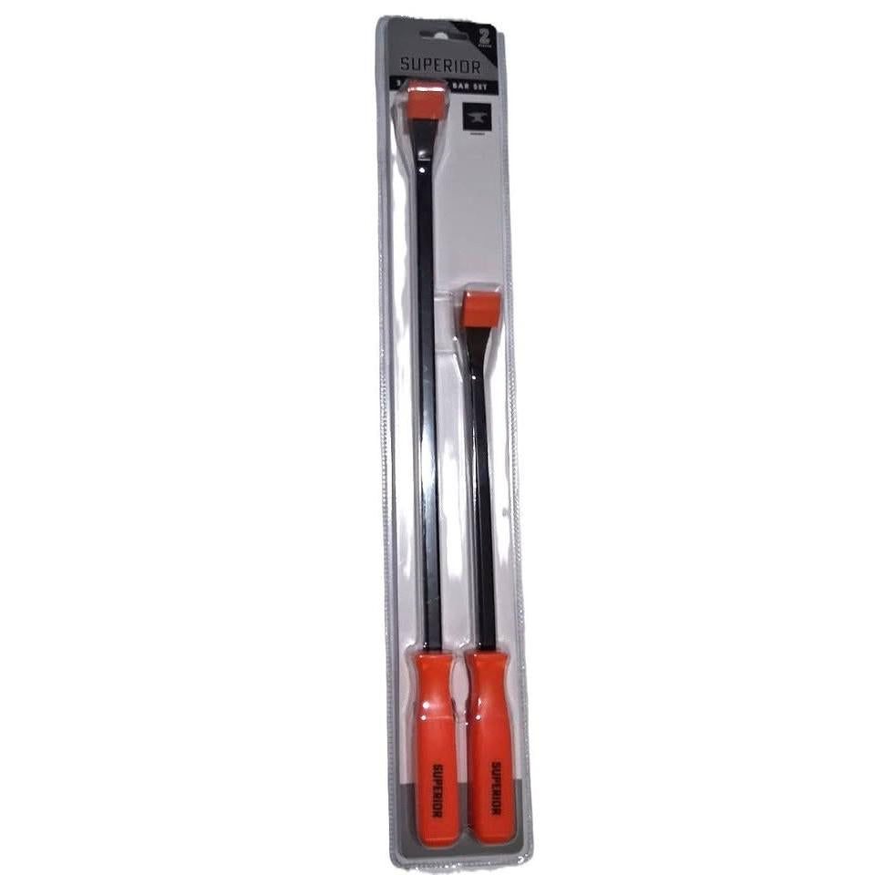 Superior 2-Piece Pry Bar Set – 12.5" & 17.5"