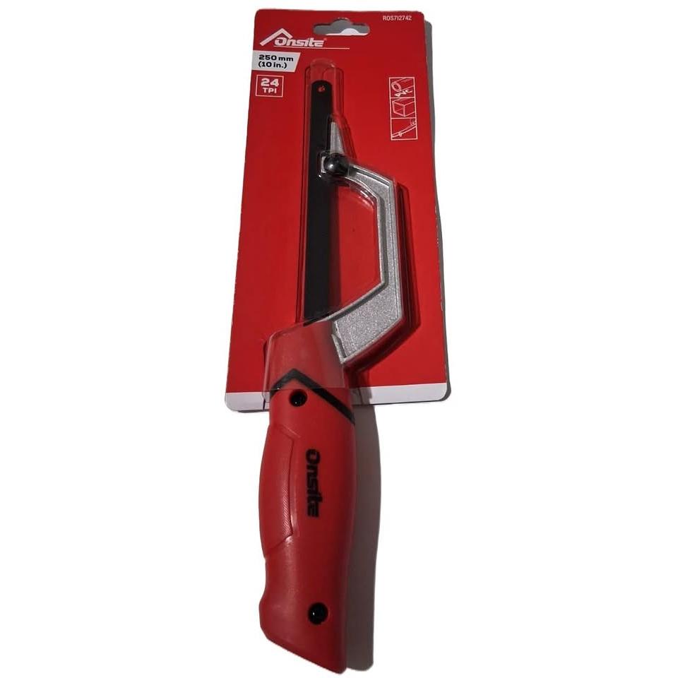 Onsite 10" Mini Hacksaw – 250mm, 24 TPI (RDS712742)