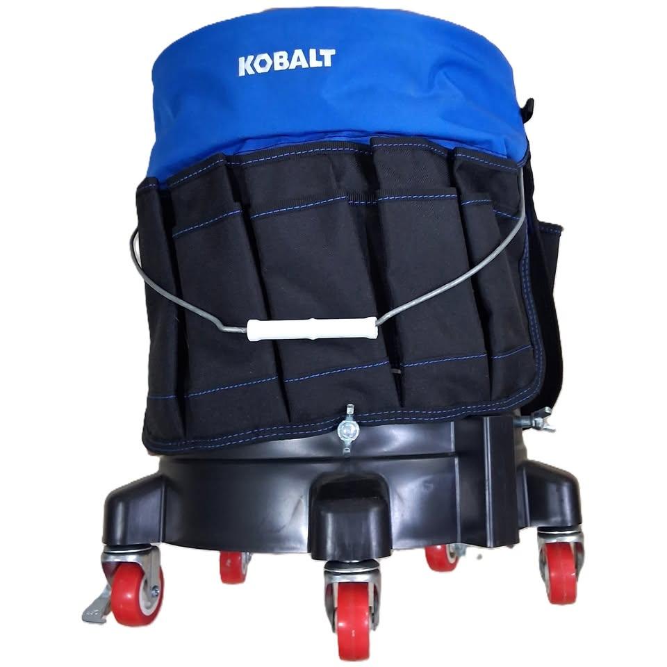 Auto Drive Carrito Cubeta Lavado Auto — 5 Ruedas Heavy-Duty 2" Poliuretano Bucket Trolley