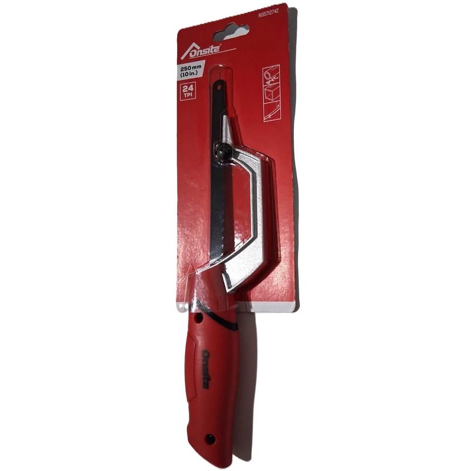 Onsite 10" Mini Hacksaw – 250mm, 24 TPI (RDS712742)