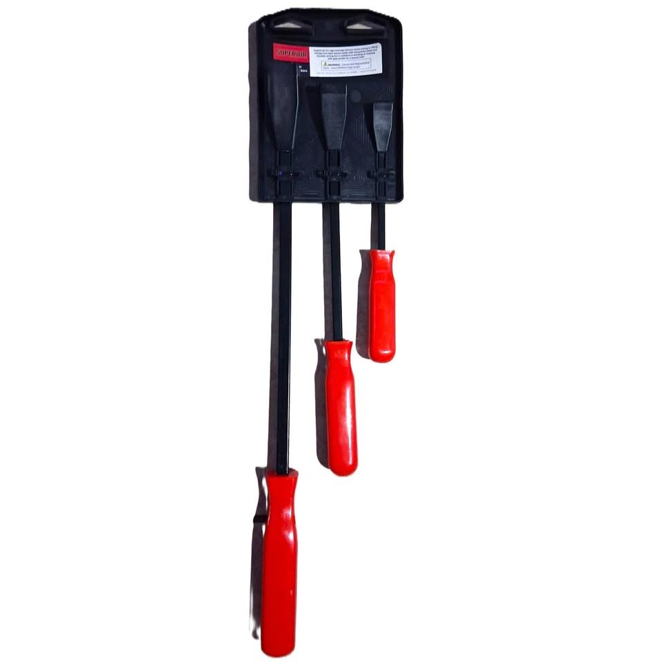 Superior 3-Piece Pry Bar Set – Soft Grip
