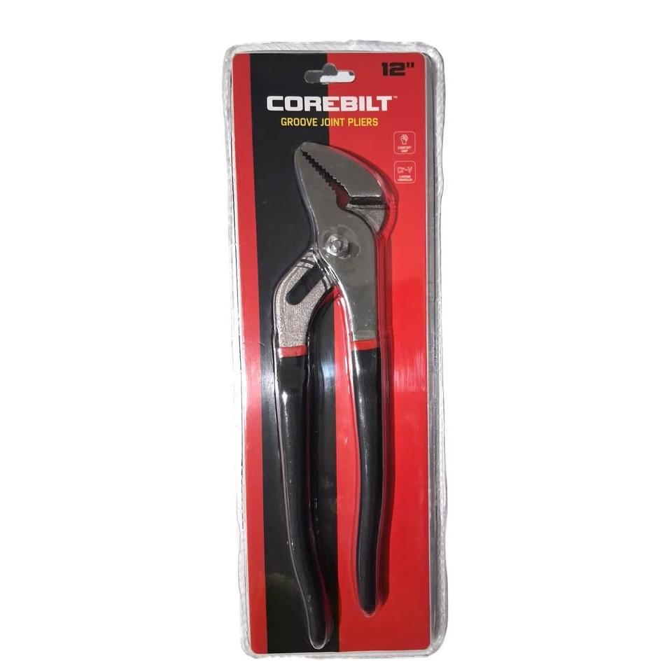 CoreBilt Groove Joint Pliers – 12" (Chrome Vanadium)