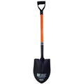 Tough Gear Garden 41" Carbon Steel Round Point Shovel – Fiberglass D-Handle