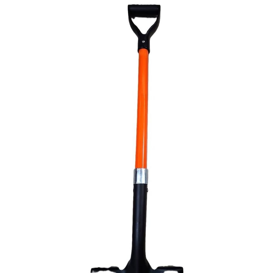 Tough Gear Garden 41" Carbon Steel Round Point Shovel – Fiberglass D-Handle