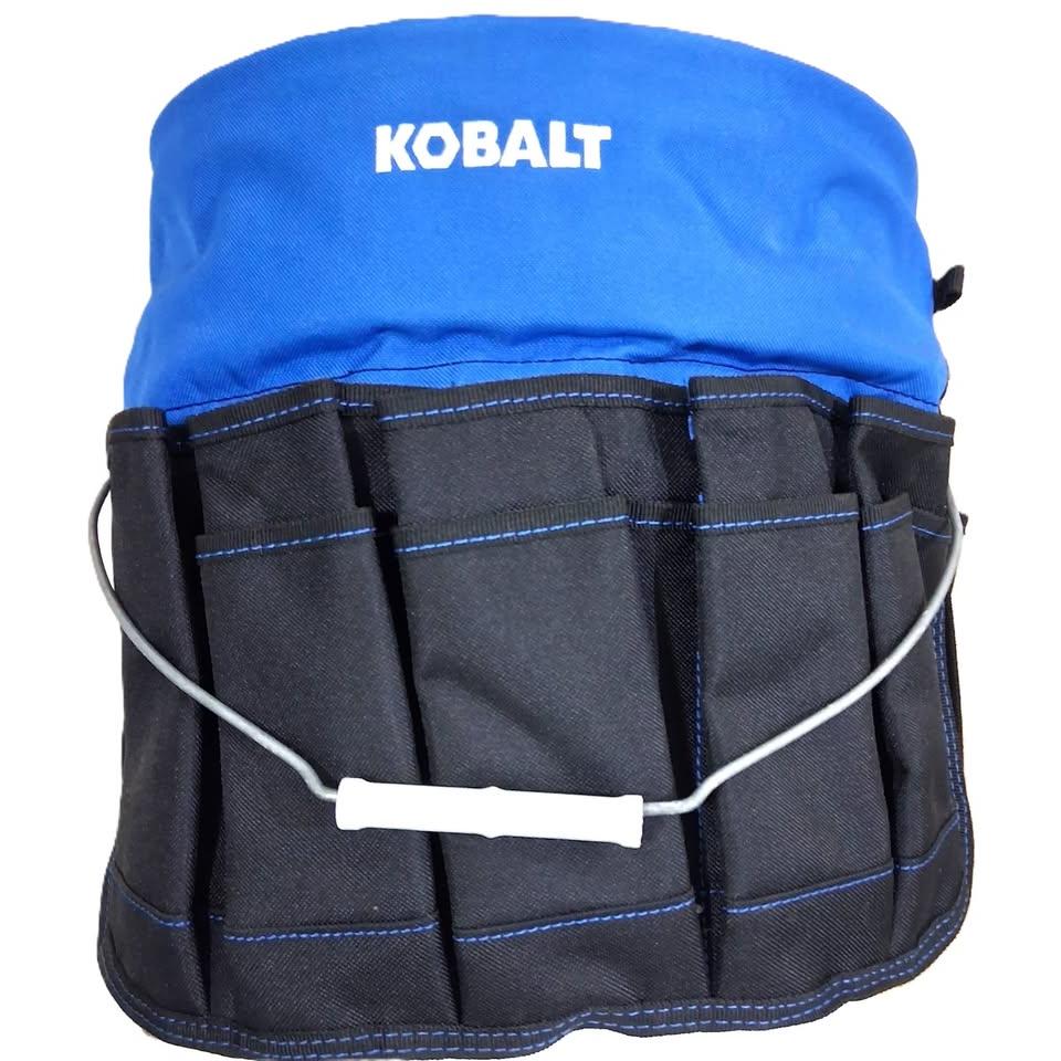 Kobalt Organizador Cubeta 26 Bolsillos Heavy-Duty Resistente al Agua — Garantía 3 Años