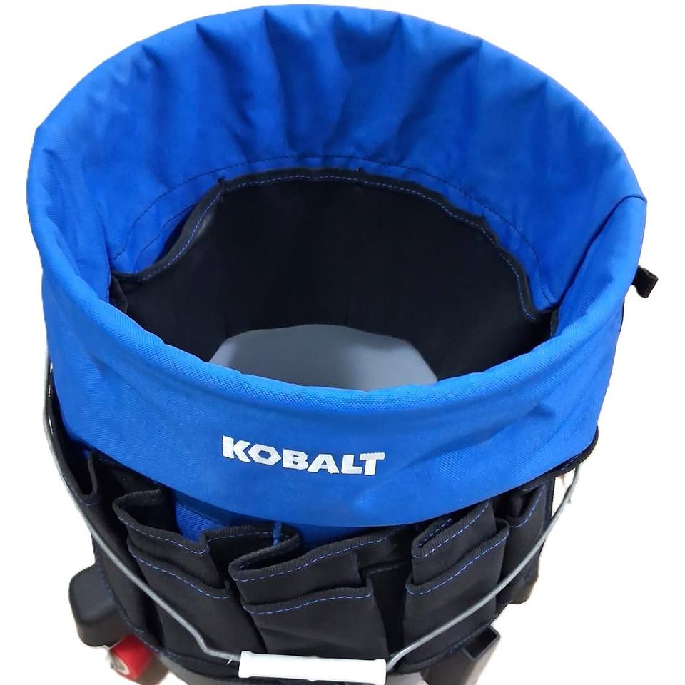 Kobalt Organizador Cubeta 26 Bolsillos Heavy-Duty Resistente al Agua — Garantía 3 Años