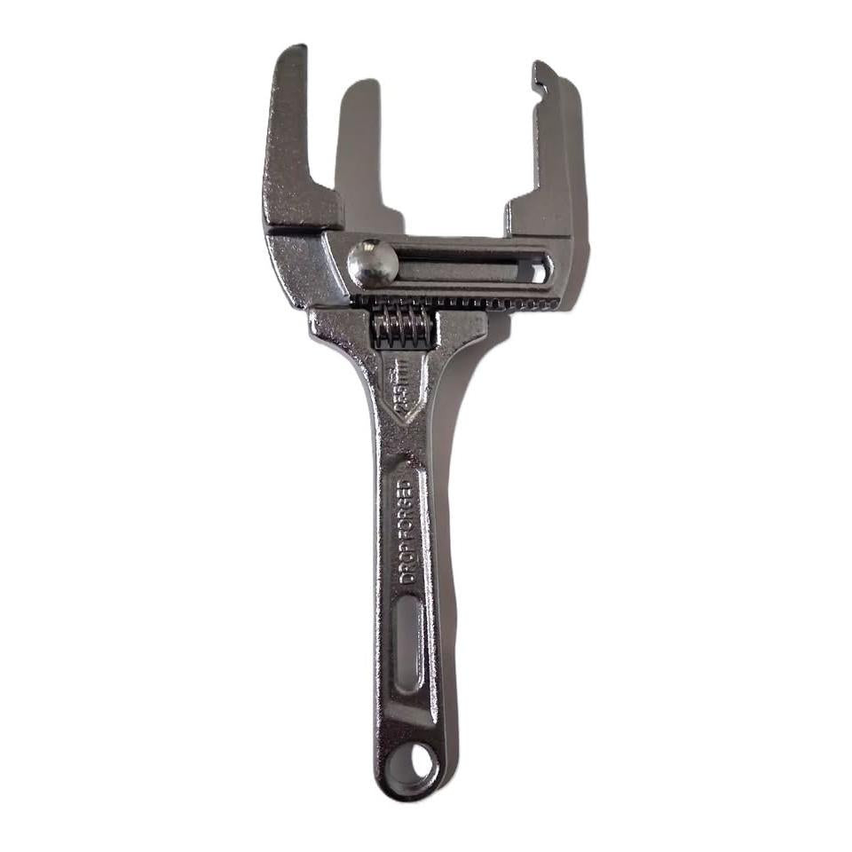 Kobalt 10" Adjustable Plumbing Wrench – Wide Jaw, Drop Forged (255mm)