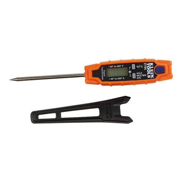 Klein Tools Digital Pocket Thermometer – Contact & Non-Contact (ET05)