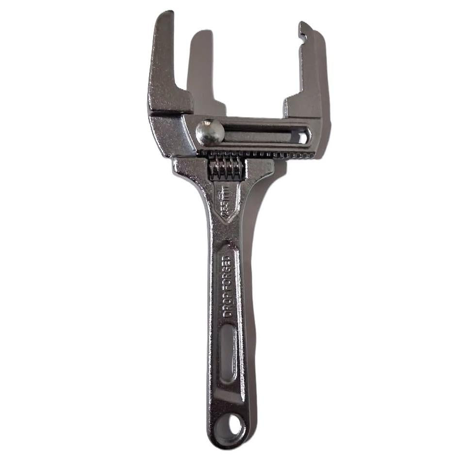 Kobalt 10" Adjustable Plumbing Wrench – Wide Jaw, Drop Forged (255mm)