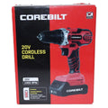 CoreBilt 20V Cordless Drill Kit – Battery, Charger & 13 Bits
